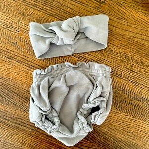 Quincy Mae - bloomers & matching headband